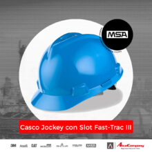 Casco Jockey con Slot Fast Trac III