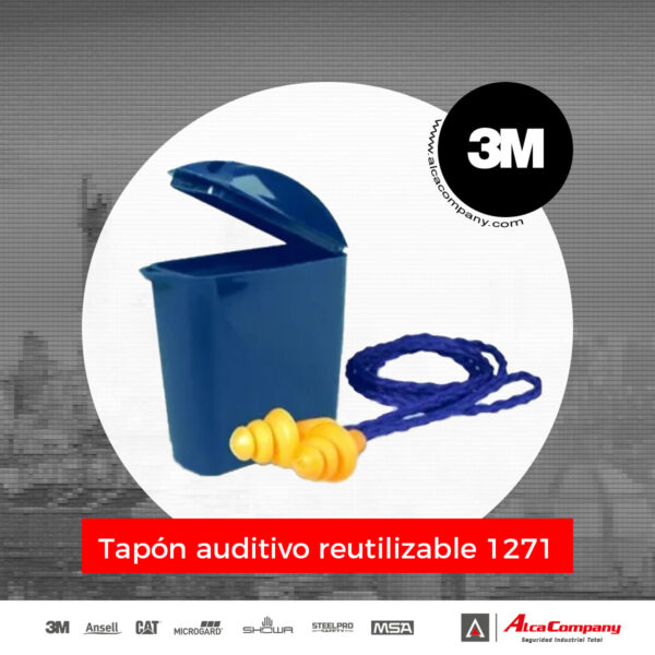 Tapon auditivo reutilizable 1271