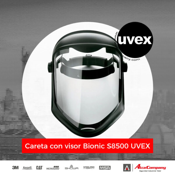 Careta con visor Bionic S8500 UVEX