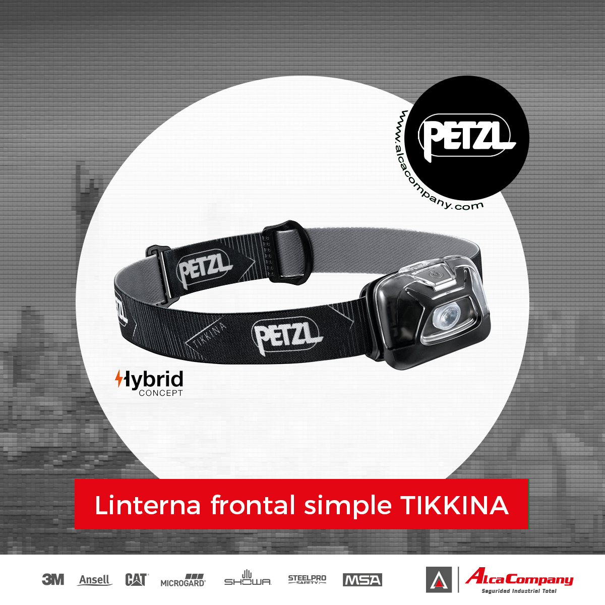 Linterna frontal simple TIKKINA 1 Linterna frontal simple TIKKINA
