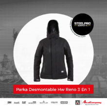 Parka Desmontable Hw Reno 3 En 1