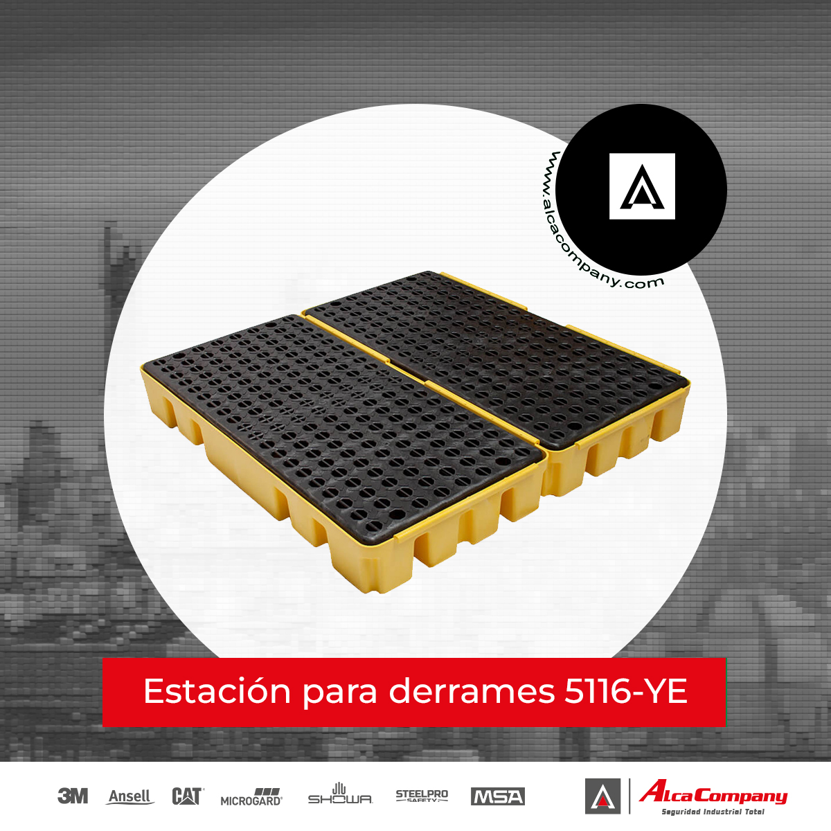 Estación para derrames 5116-YE 1 Estación para derrames 5116-YE