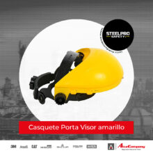 Casquete Porta Visor amarillo