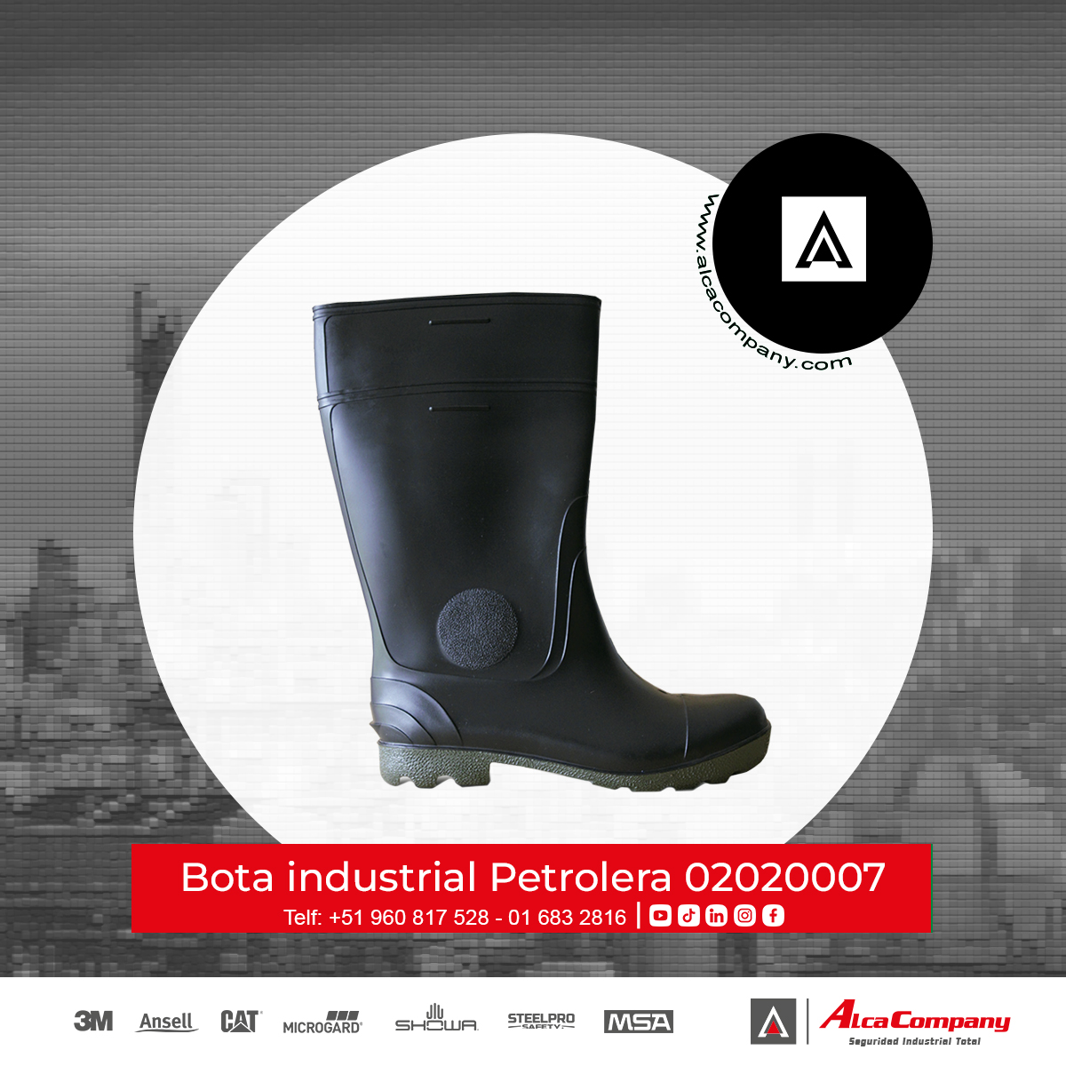 Bota Petrolera 02020007 1 Bota Petrolera 02020007