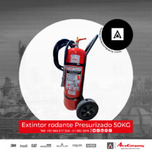 Extintor rodante Presurizado 50KG