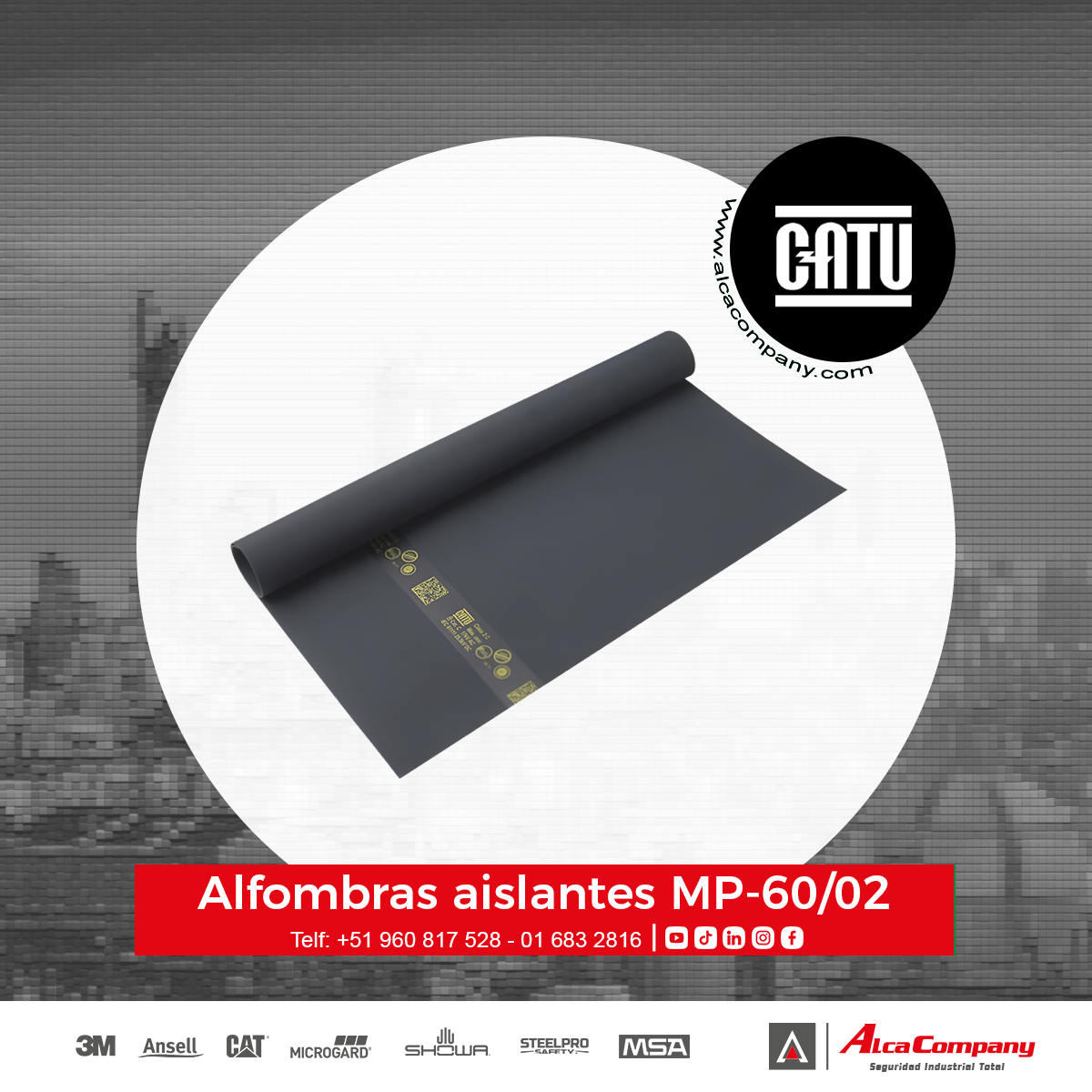 Alfombras aislantes MP-60/02 1 Alfombras aislantes MP-60/02