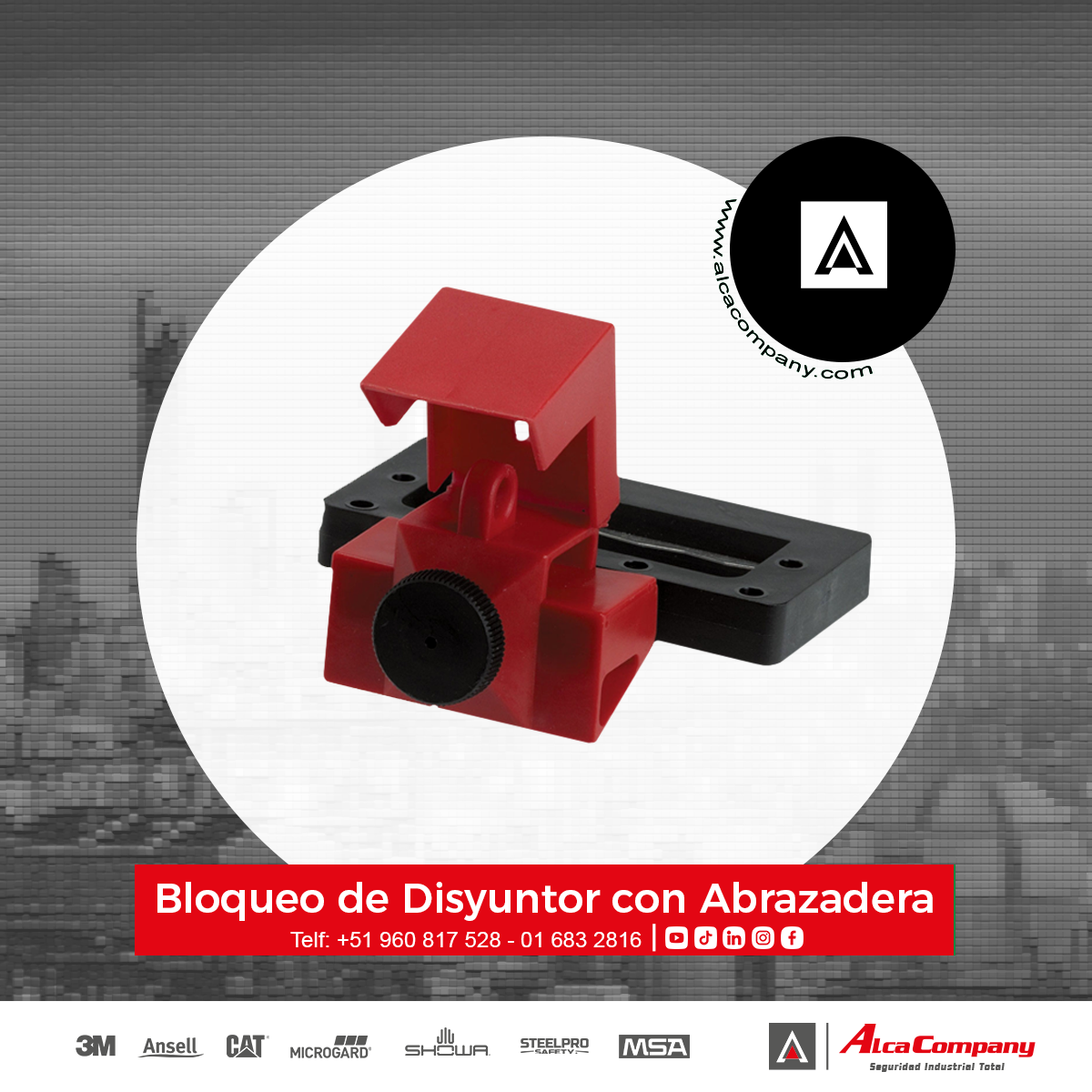 Bloqueo de Disyuntor LOTO-39 1 Bloqueo de Disyuntor LOTO-39