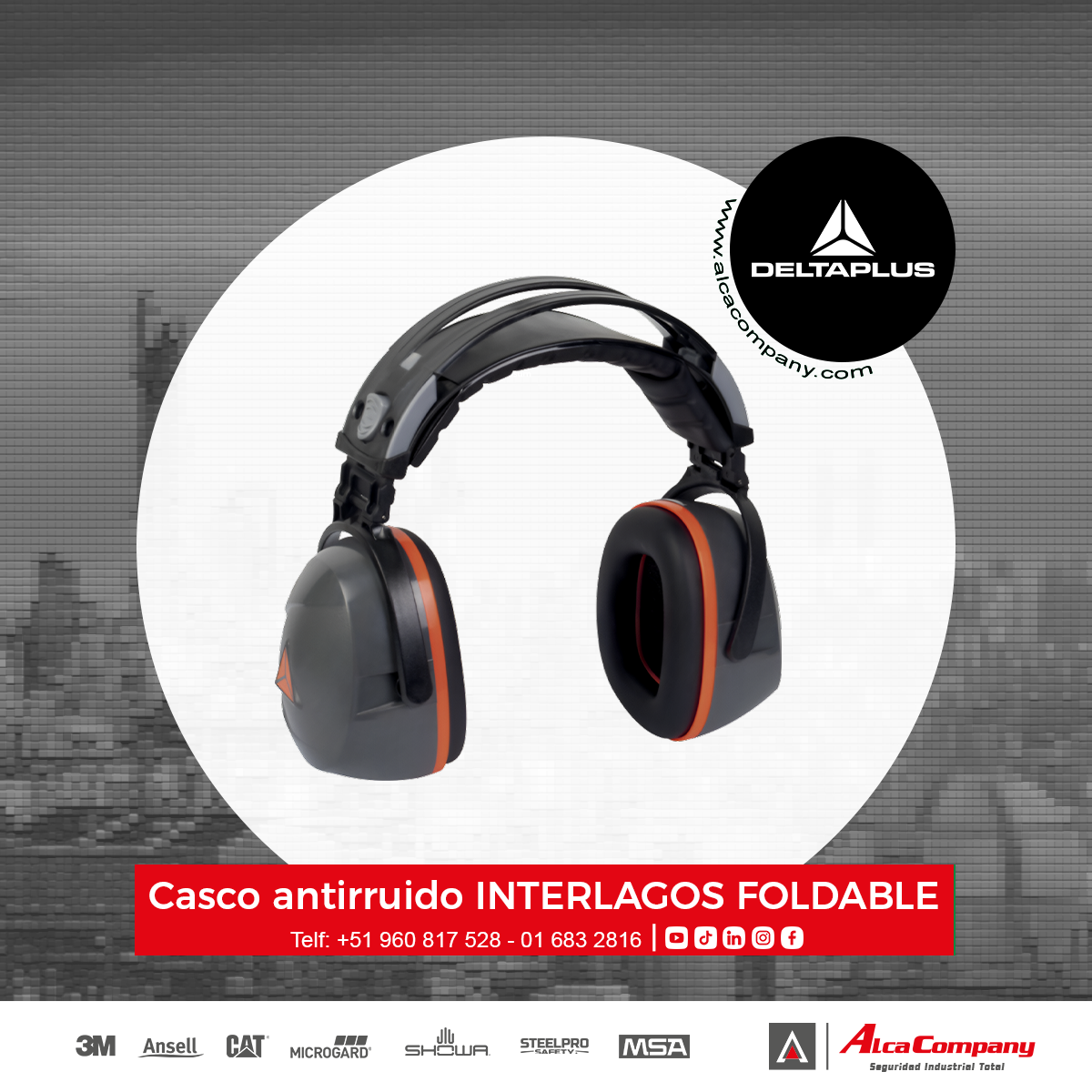 Casco antirruido INTERLAGOS 1 Casco antirruido INTERLAGOS