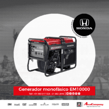 Generador monofásico EM10000
