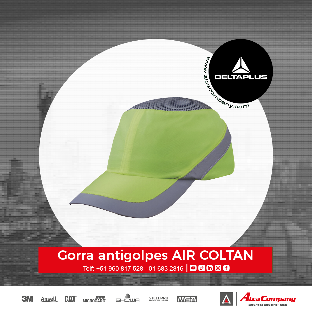 Gorra antigolpes AIR COLTAN 1 Gorra antigolpes AIR COLTAN