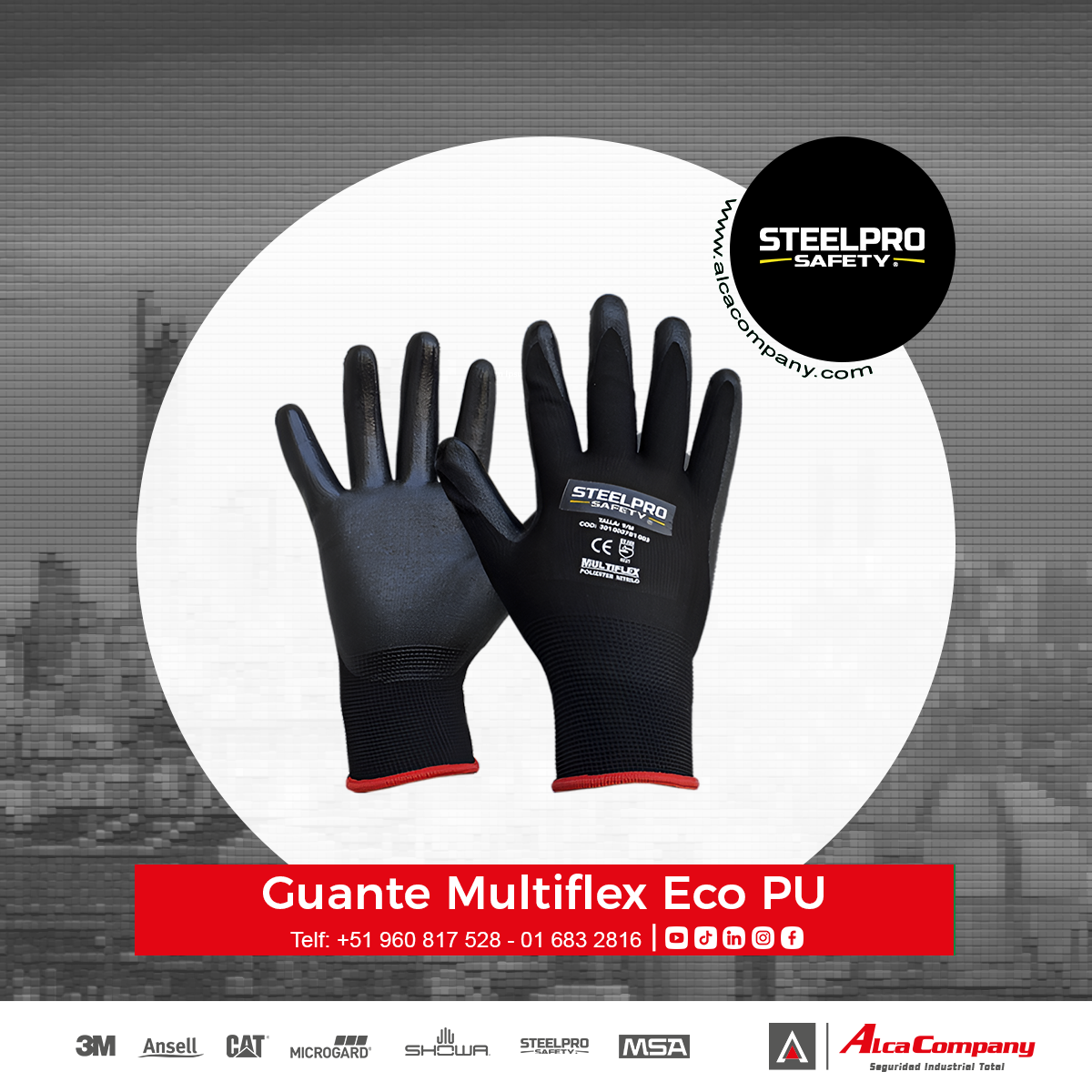 Guante multiflex Eco PU 1 Guante multiflex Eco PU