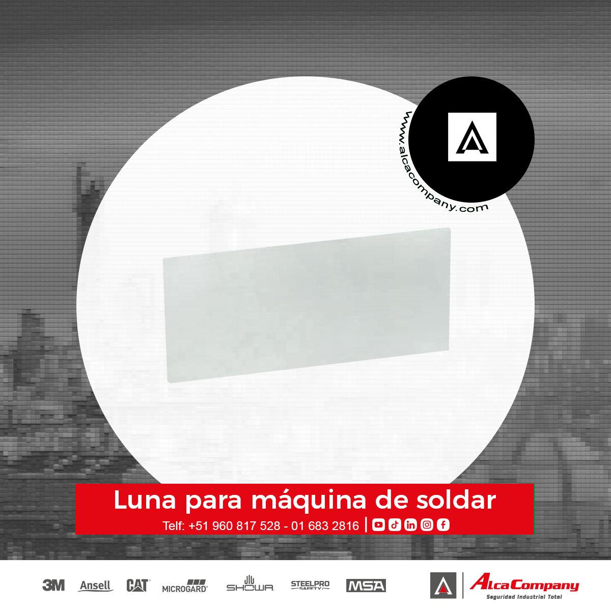 Luna para máquina de soldar 1 Luna para máquina de soldar