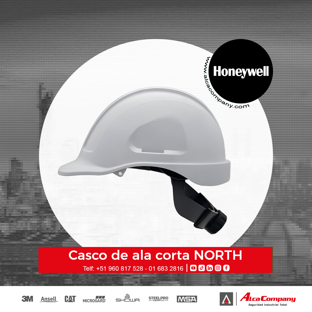 Casco de ala corta NORTH 1 Casco de ala corta NORTH