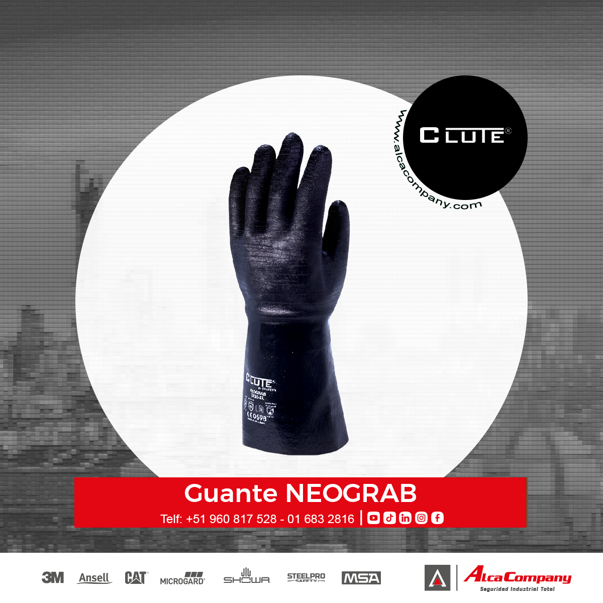 Guante NEOGRAB CLUTE 1 Guante NEOGRAB CLUTE