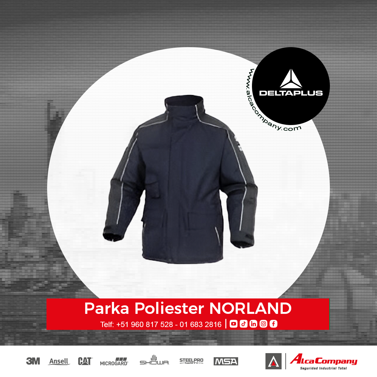 Parka Poliester NORLAND 1 Parka Poliester NORLAND